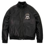 leather jacket Bomber Jacker Ricos Sports ricossports Avirex Apex Men’s Leather Track Pursuit Jacket