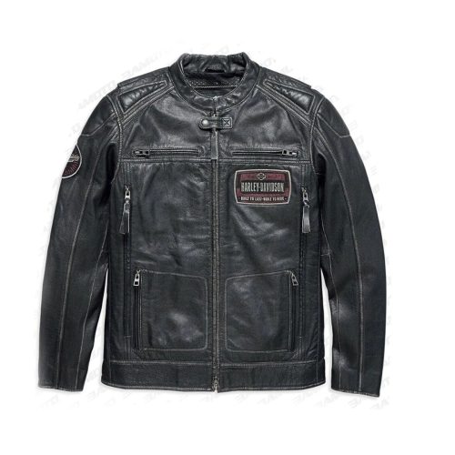 leather leather jacket harley davidson