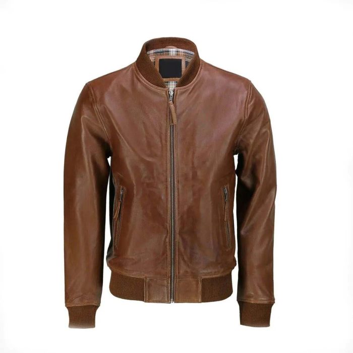 Leather Pilot Fashion Biker Style Jacket leather jacket fashion jacket