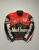 jacket racing racing jaket leather jacket marlboro jacket