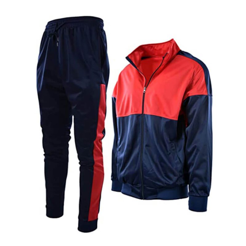 Men's Athletic Tracksuit Set Stylish Two-Piece Jacket and Joggers ricossports.com