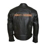 jacket leather jacket harley davidson cowleather