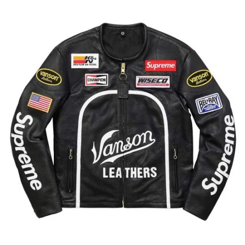 Supreme vanson leather jacket racing jacket ricossports Ricos Sports